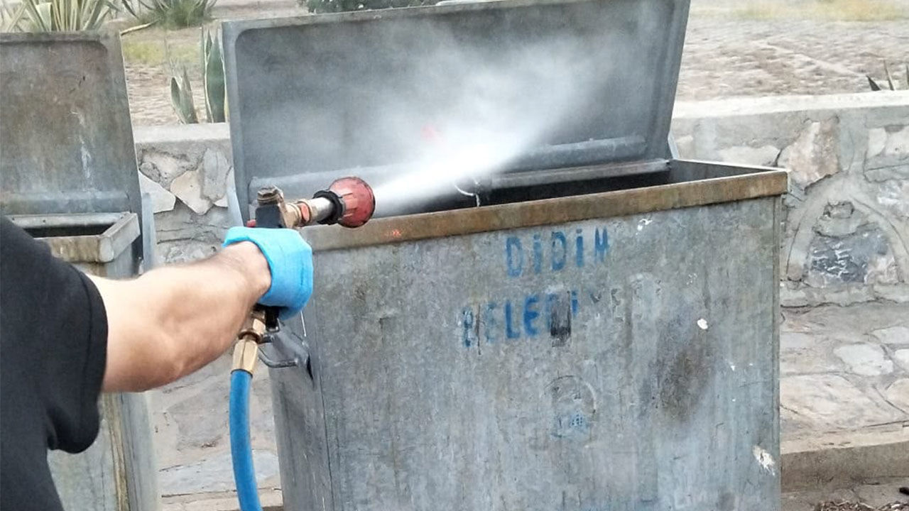 Didim Belediyesi halk sağlığı için sürekli sahada