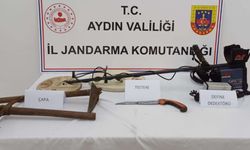 Kuşadası’nda define avcısı suçüstü yakalandı