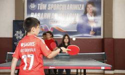 Başkan Çerçioğlu minik sporcuların yanında
