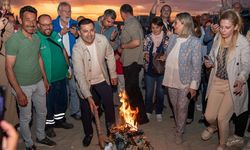 Kuşadası'nda hıdırellez coşkuyla kutlandı