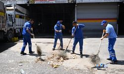 Aydın Büyükşehir Belediyesi’nin çevre bakım ve temizlik seferberliği