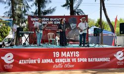 Efeler 19 Mayıs coşkusunu Pınarbaşı’nda yaşadı