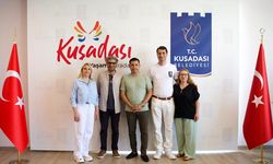 Barış Terkoğlu Ve Barış Pehlivan’dan Başkan Ömer Günel’e nezaket ziyareti