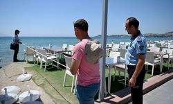 Kuşadası plajlarında “Kıyı Kanunu” denetimi