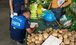 Efeler pazarlarında etiket denetimi