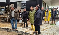 Davutlar ve Güzelçamlı’da sel felaketi