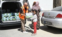 Çocuklara süt desteği yeniden başladı