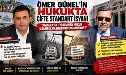Ömer Günel’in hukukta 'çifte standart' isyanı