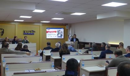 KUTO’da yılın ilk konuğu Belediye Başkanı Ömer Günel oldu