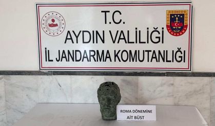 Aydın'da tarihi eser kaçakçılarına operasyon
