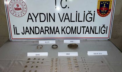 Aydın'da tarihi eser operasyonu