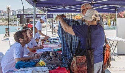 Kuşadalılar takas dükkânı ile kullanmadıkları eşyalara bir şans daha verdi