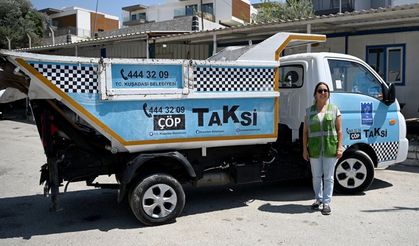 Elinin hamuruyla erkek işine karıştı, çöp taksi direksiyonuna geçti