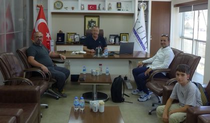 ADÜ Teknokent bünyesindeki çalışmalar KUTO Başkanı Akdoğan’a tanıtıldı