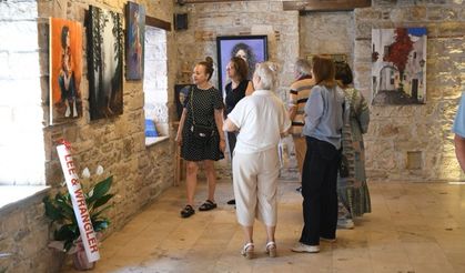 İbramaki Sanat Galerisi’nde yağlı boya resim sergisi