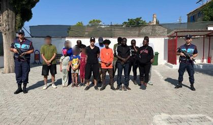 Didim’de 16 düzensiz göçmen yakalandı