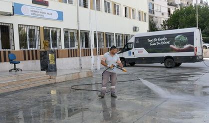 Kuşadası’nda okullar yeni eğitim öğretim yılına hazırlanıyor