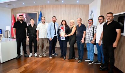 ABGC'ni yeni yönetimi Başkan Çerçioğlu’nu ziyaret etti