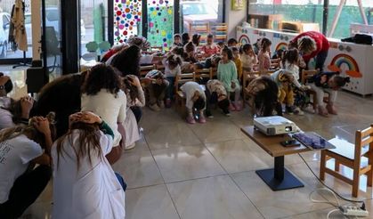 Efeler’de miniklere afet eğitimi