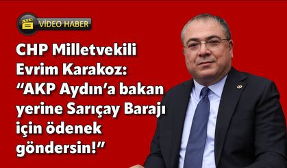 CHP'li Karakoz: "AKP bakan değil, ödenek göndersin"