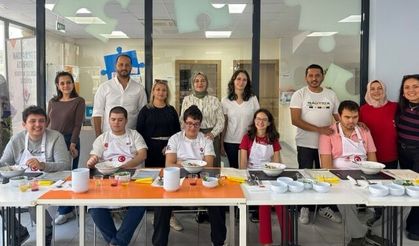 Efeler’in özel bireyleri “meslek mutfağı”nda üretime başladı