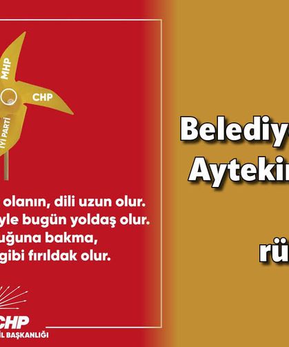 CHP’den İncirliova Belediye Başkanı Aytekin Kaya’ya çok sert yanıt