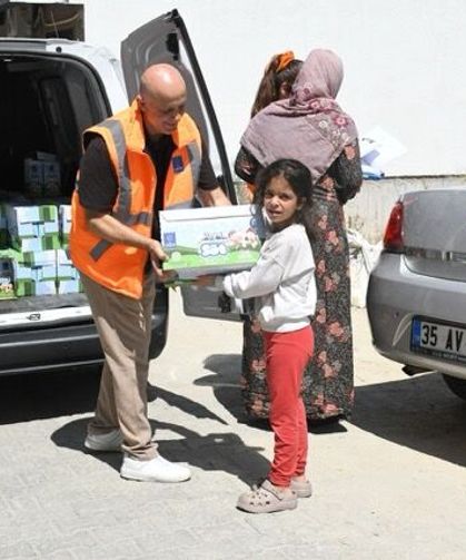 Çocuklara süt desteği yeniden başladı