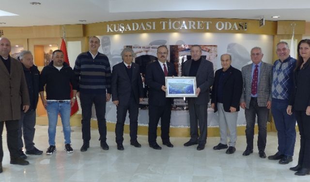 Aydın Valisi Canbolat KUTO’yu ziyaret etti