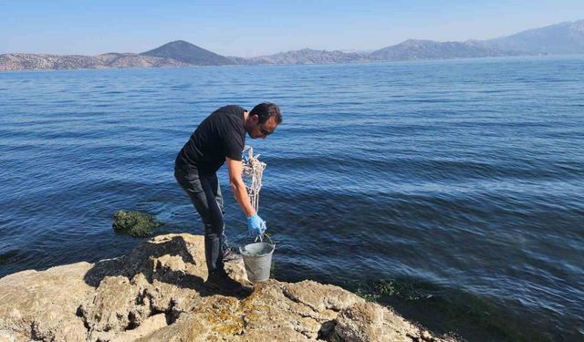 Aydın’da su ürünlerinin korunması için numuneler alındı