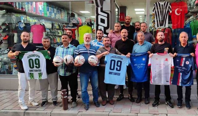 Aydınlı futbolcudan amatör kulüplere can suyu