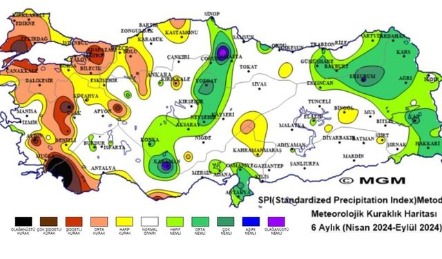 Aydın’da kuraklık tehlikesi baş gösterdi