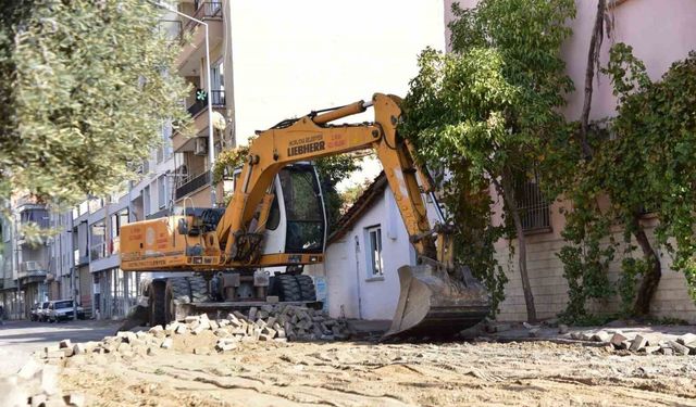 İncirliova'da iki ana cadde yenileniyor