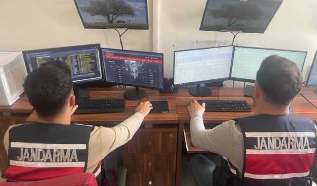 Jandarma’nın “sibergöz”ü suçluların üzerinde
