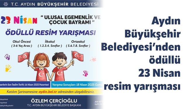 ABB'den ödüllü 23 Nisan resim yarışması