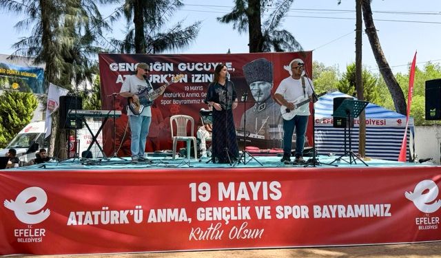 Efeler 19 Mayıs coşkusunu Pınarbaşı’nda yaşadı