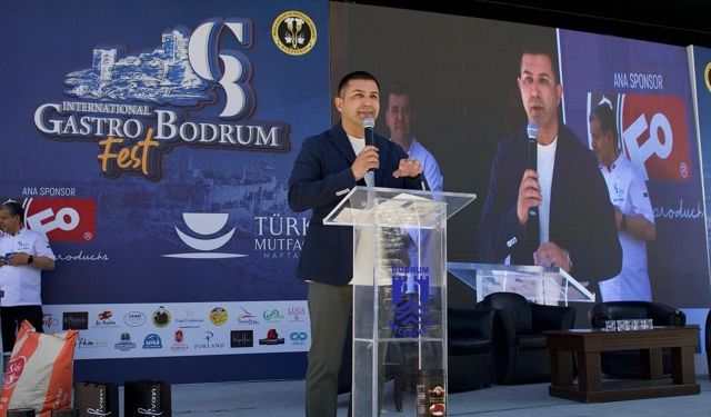 Başkan Ömer Günel Gastro Bodrum Fest’e katıldı