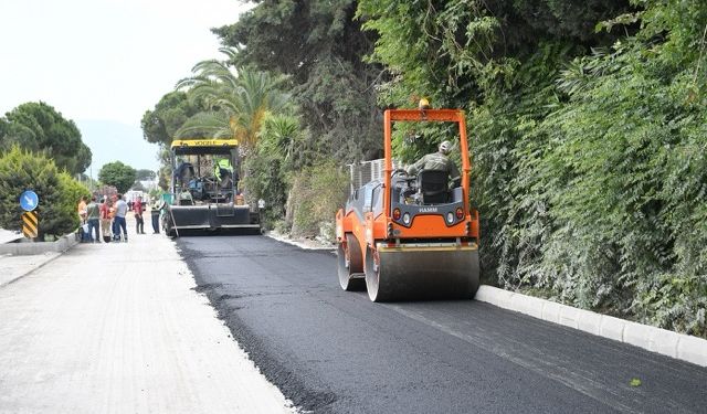 Kuşadası’nda Karaova Mahallesine 17 bin 700 metrekare yeni yol