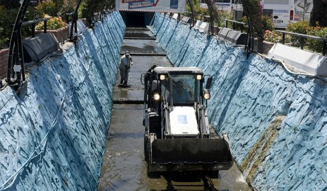 Damlacık Deresi’nde detaylı hijyen ve temizlik çalışması