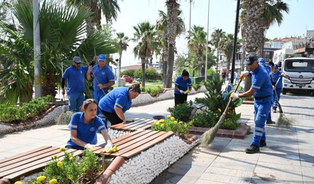 Başkan Çerçioğlu’ndan Didim’de çevre ve peyzaj düzenlemesi