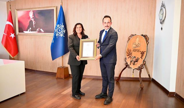 Başkan Çerçioğlu’na Vakıflar Bölge Müdürü Vural’dan ziyaret