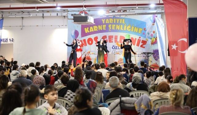 Aydın Büyükşehir Belediyesi’nden Efeler’de yarıyıl karne şenliği