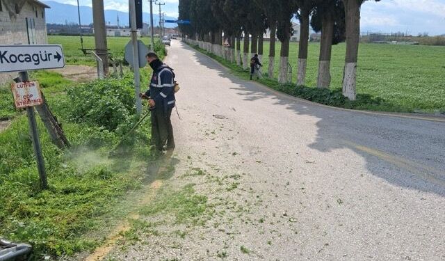 Başkan Anıl Yetişkin’le Efeler’in yeşi alanları tertemiz