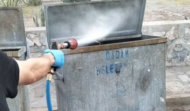 Didim Belediyesi halk sağlığı için sürekli sahada