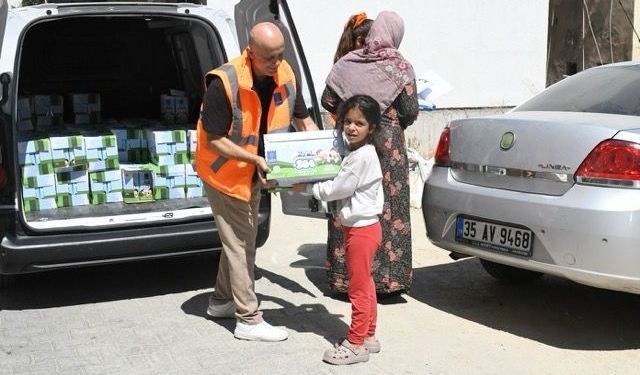 Çocuklara süt desteği yeniden başladı