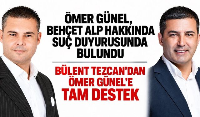 Ömer Günel, Behçet Alp'i savcılığa şikayet etti
