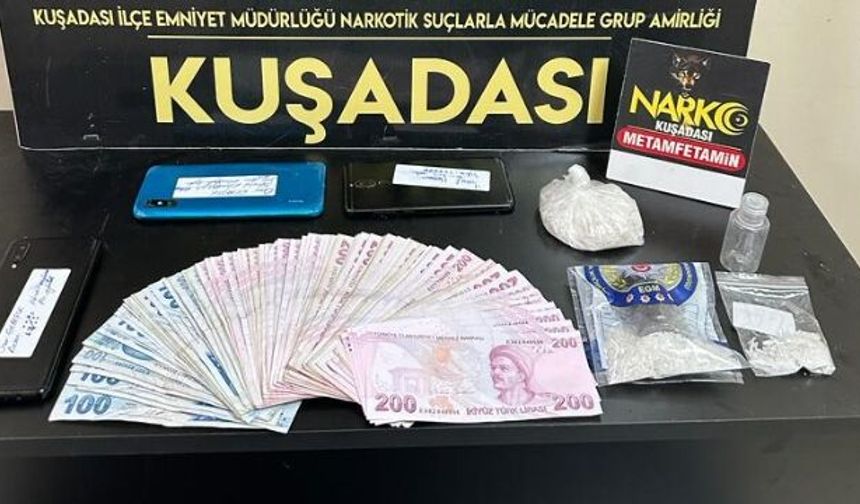 Kuşadası’nda uyuşturucu operasyonu