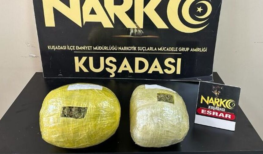 Uyuşturucu sevkiyatını Honaz durdurdu