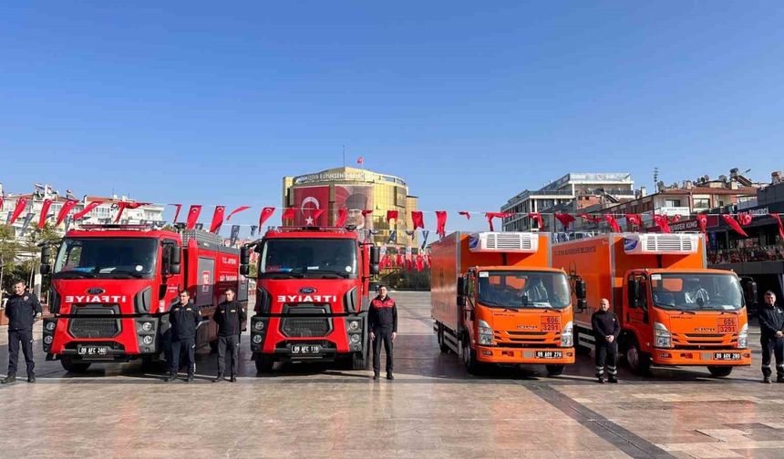 Aydın Büyükşehir Belediyesi araç filosunu güçlendiriyor