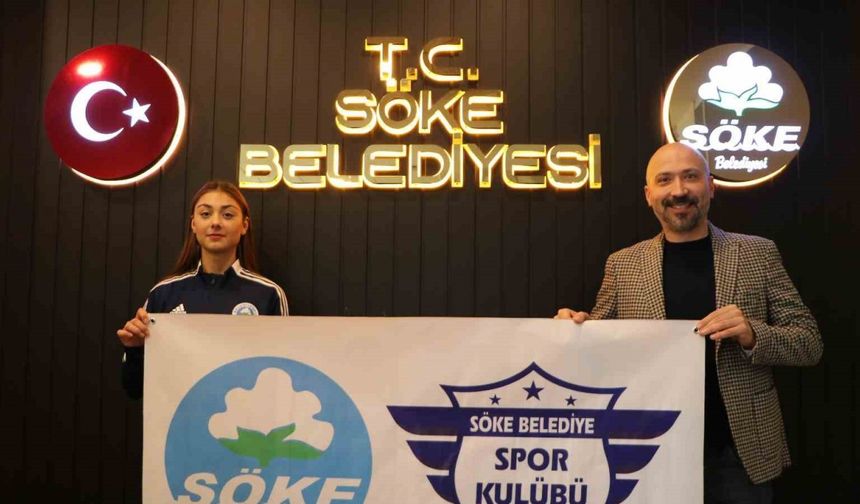 Şampiyon sporcu Tuana Akgün, Söke Belediyespor’da