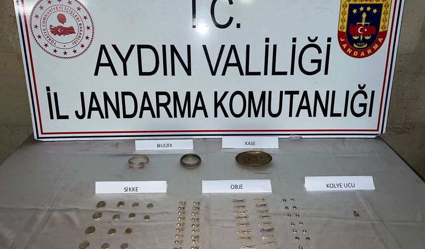 Aydın'da tarihi eser operasyonu